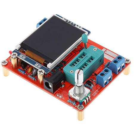 Transistor-Tester, NPN SCR FET LCD-Display, multifunktional, LCR Widerstand, Induktivitätsmesser, Kapazität, Frequenzmessgerä