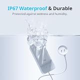 SwitchBot WiFi Water Sensor 3Pack No Hub Required 100dB IP67 1m Probe view 8