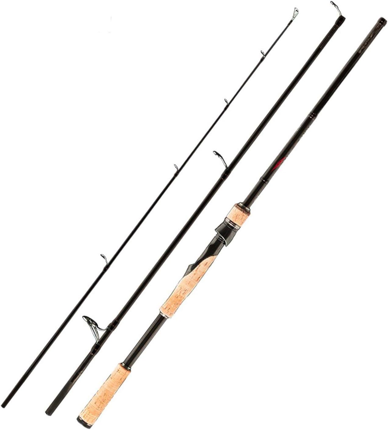 light Saber DUN Spinning Casting Lure Fishing Rod Perigee 3 Section Spinning Rod Travel Ultra Carbon Casting Rod 1.8m 2.1m 2.4m 2.7m ML/M/MH