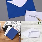 WYAN 40 Pack Mini Envelopes 15x10cm Black Classic Flap DIY Gift Cards Wedding view 5