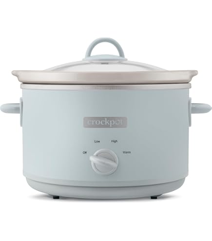 Amazon.com: Crock-Pot 4.5 Quart Round Portable Slow Cooker and