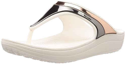 amazon crocs women's flip flops