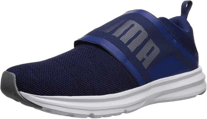 PUMA Men�s Enzo Strap Knit Sneaker Fashion