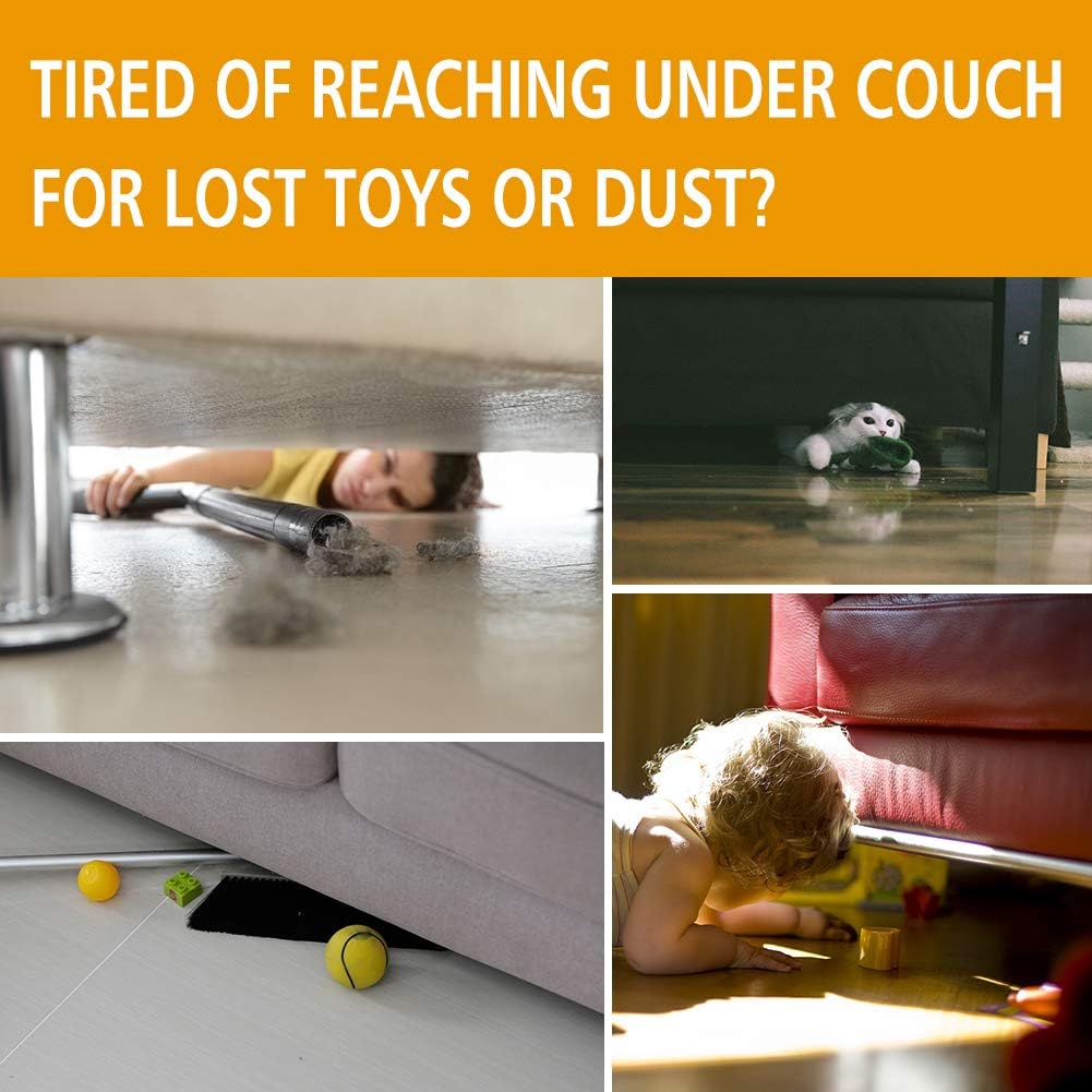 BOWERBIRD Transparent Toy Blockers for Furniture, Prevent Things from Going Under Couch, Sofa, Bed and Other Furniture - Image 4