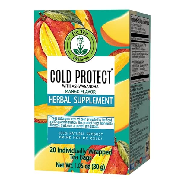 DR. TEA COLD PROTECT TEA WITH ASHWAGANDHA –...