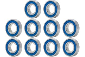 MAPLE ACE 6205-2RS Ball Bearing Premium Rubber Sealed 25x52x15mm (10Pcs)