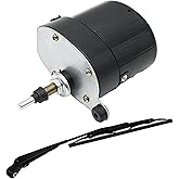 Aynaxcol Windshield Wiper Motor Kit 7731000001 12V Electric Windshield Blade Arm Motor Replacement for WILLYS TRACTOR 0128735
