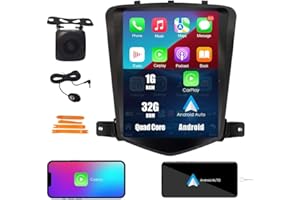 Kunfine Tesla Style Car CarPlay Android Auto Navigation Stereo GPS Radio Reverse Camera 9.7" IPS Touchscreen Headunit Tablet 