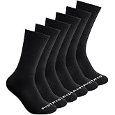 Red Wing Shoes Everyday Work Medium Weight Crew Socks (sold in pair) | Stretchable Cotton/Nylon/Polyester Blend