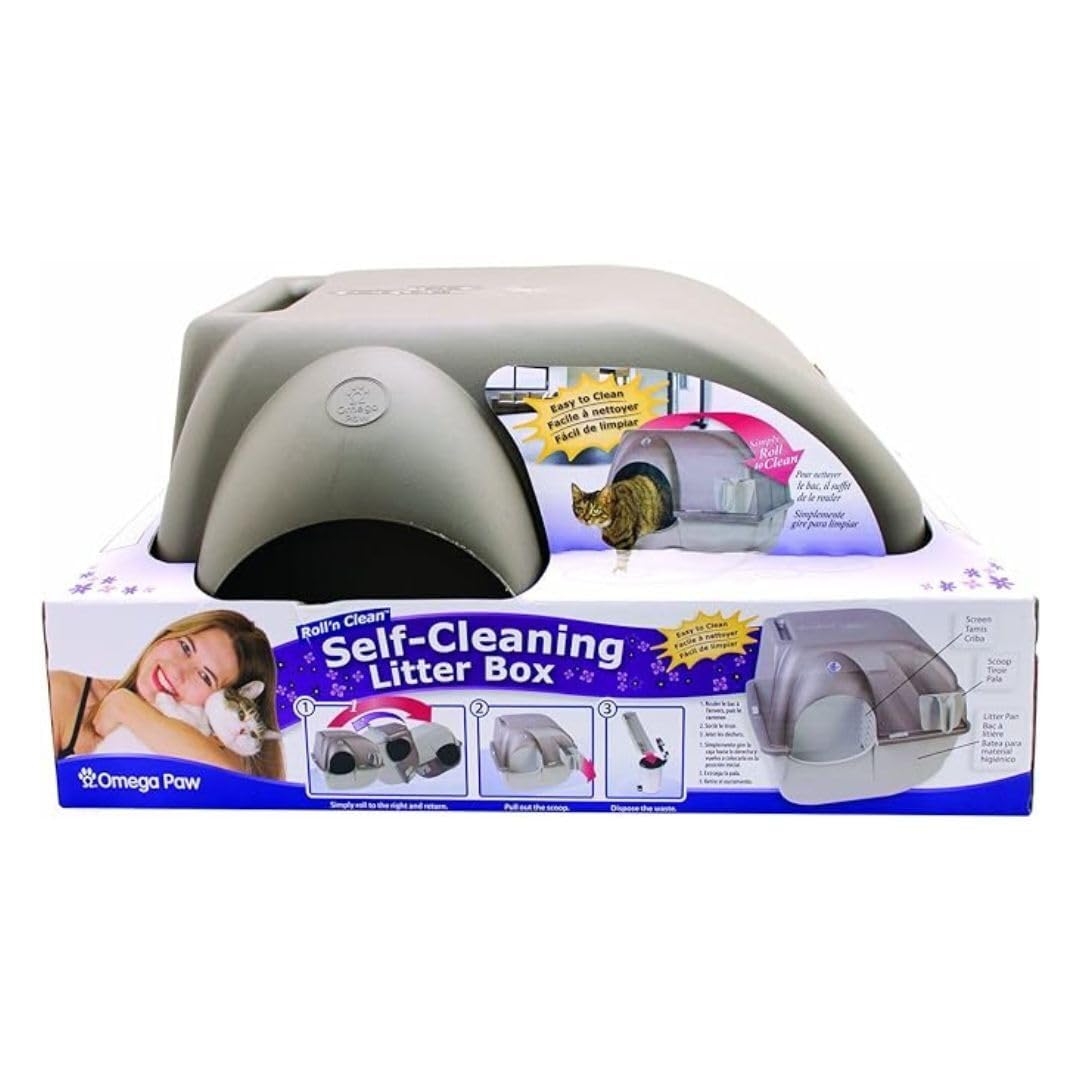 Roll n Clean Self Cleaning Litter Box Regular in Kuwait Whizz