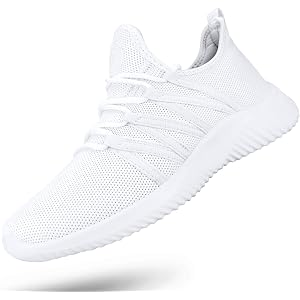 Feethit Womens Slip On Running Shoes Breathable Walking Shoes Lightweight Gym Workout Shoes Non Slip Fashion Sneakers