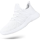 Feethit Womens Slip On Running Shoes Non Slip Walking Shoes Lightweight Gym Workout Shoes Breathable Fashion Sneakers