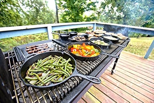 Lodge Seasoned Cast Iron Rectangular Griddle 15 x Inches