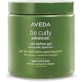 Aveda Be Curly Advanced Coil Definer Gel | Strong Hold Gel for Coily Hair | Defines & Protects from Humidity | Silicone Free | 93% Naturally Derived*, 8.8 Ounce