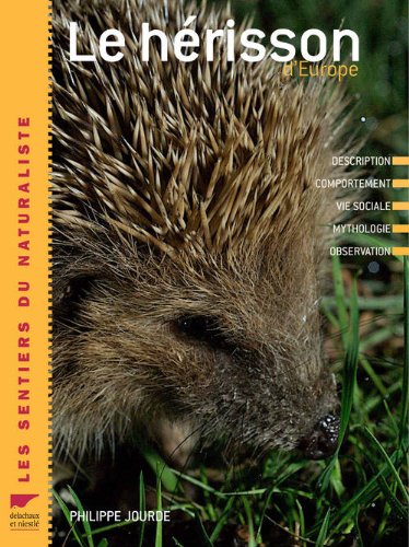 Le  hérisson d'Europe