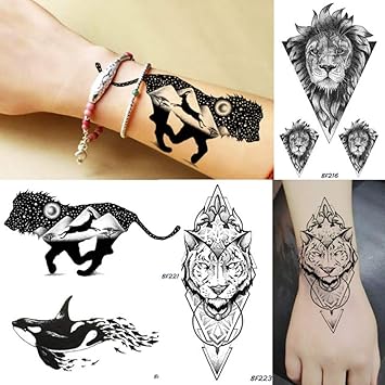 Anzihuanxi Galaxie Planètes Montagne Hommes Tatouage