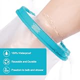 Fasola Waterproof Leg Cast Cover for Shower, Ankle & Foot Protection view 2