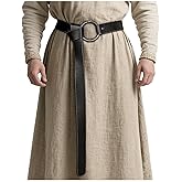 L'VOW Medieval Leather Belt Renaissance Pirate Viking Belt Women Men LARP Accessory