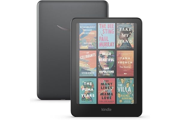 Amazon Kindle Colorsoft Signature Edition 32GB (newest model) â€“ With color display, auto-adjusting front light, wireless charging, and long battery life - Metallic Black