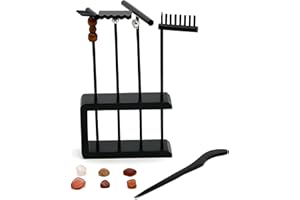 BANGBANGDA Desktop Mini Black Zen Garden Rake Japanese Zen Gifts Zen Decor Bamboo Table Top Rock Sand Garden Kit Tools Accessories Tabletop Meditation Sandbox Office Relaxation Adult Zen Gifts for Man Women