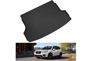 KIWI MASTER Cargo Trunk Mat for 2019-2025 Subaru Forester OEM Replacement J501SSJ300 All Weather Tray Mat TPE Slush Liner Black