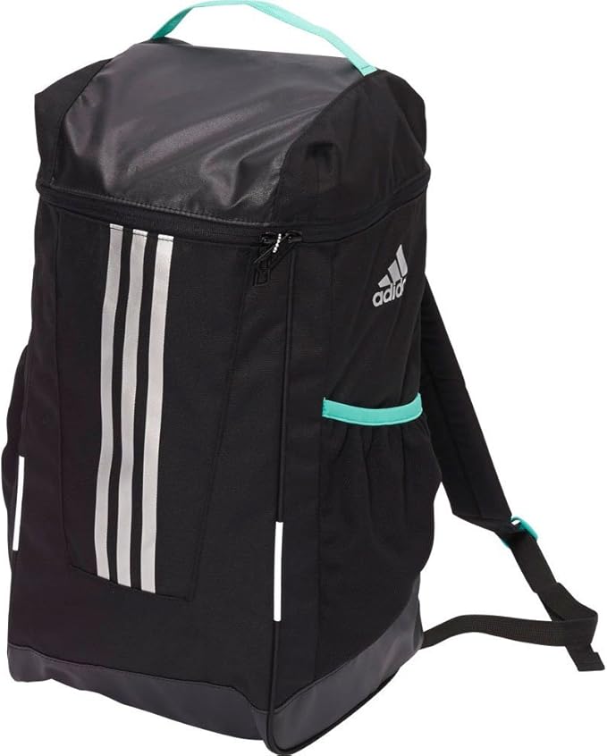 Amazon Co Jp Adidas アディダス Fb Kids バックパック l ジュニア サッカーバッグ リュックサック ブラック Bjy10 Ap2818 Ns スポーツ アウトドア