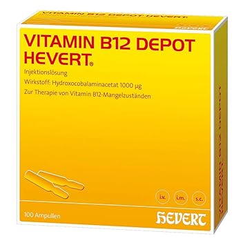 Vitamin B12 Depot Hevert Ampullen 100 stk