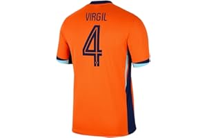 PRO SOCCER SPECIALISTS Virgil van Dijk #4 Netherlands Home Soccer Jersey Eurocopa2024