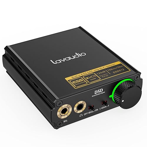 1Mii Lavaudio DS400 Portable DAC/Headphone Amplifier Stereo