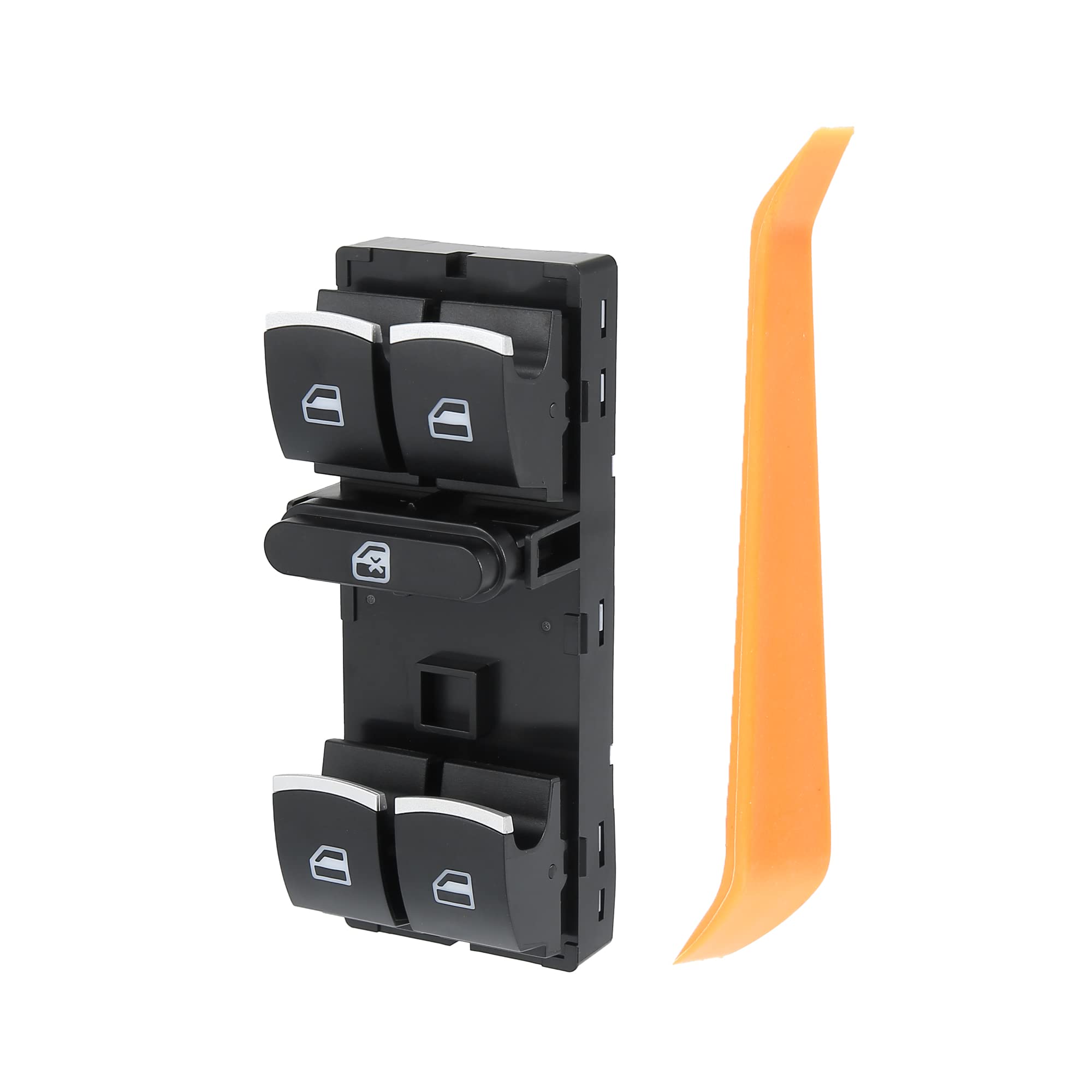 Photo 1 of X AUTOHAUX Power Window Switch Driver Side Power Window Master Control Switch 5ND 959 857 for VW Golf Jetta Passat CC Polo Amarok Rabbit GTI R32 Caddy Touareg