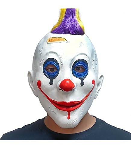 Amazon.com: Rubies DC Batman The Dark Knight: The Joker Latex Mask