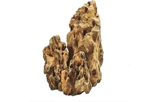 Voulosimi Dragon Stone Rock Aquariums Decoration Aquascaping Stone (7.2 LB)