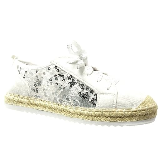 espadrille femme lacet