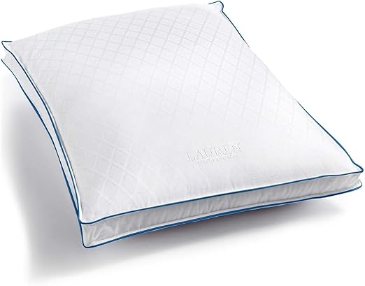 Amazon Com Ralph Lauren Lauren Winston Extra Firm Standard Queen Pillow White Home Kitchen