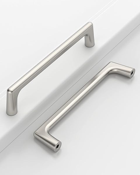 COINKOLY 10 PACK 5″(128MM) SATIN NICKEL CABINET PULLS...
