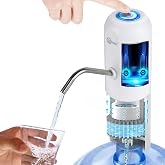 CoolWAY Gallon Bottle Electric Pump Filter - Portable Water Dispenser for Camping, Outdoors, Home and Office，5 Gallon Water jug Dispenser with Filter