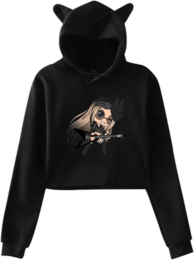 Amazon.com: FKDBLZY Gacha Life 12 Anime Cute Hoodie Sweatshirt with Cat