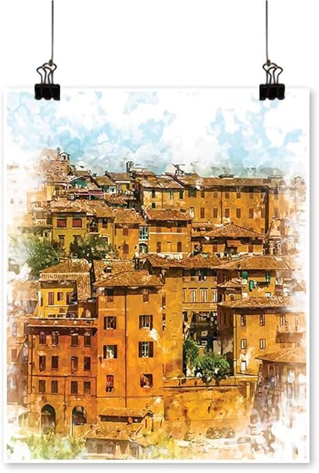 Painting Home Lienzo Impreso Para Pared Con Diseno De Casa De