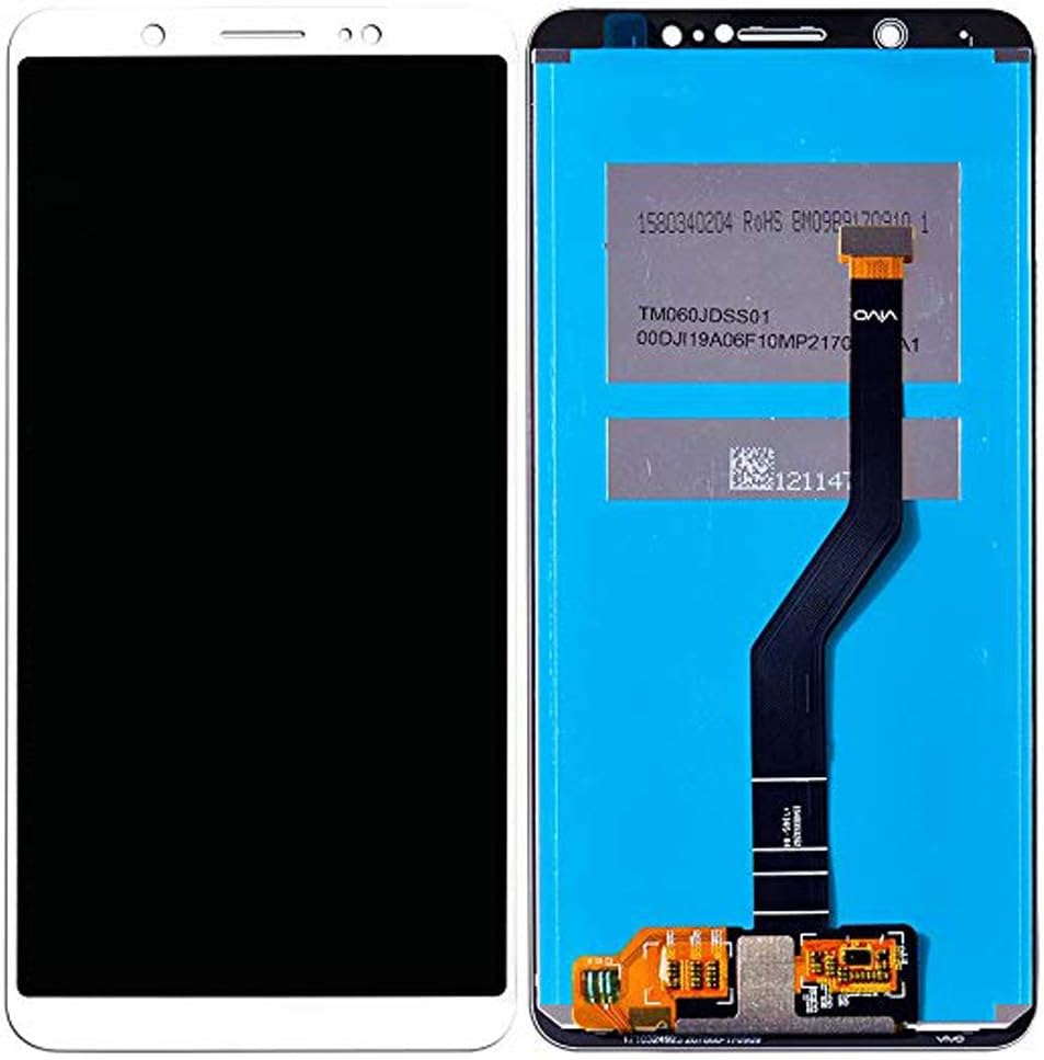 Screencart LCD Display with Touch Screen Digitizer for Vivo V7 Plus White