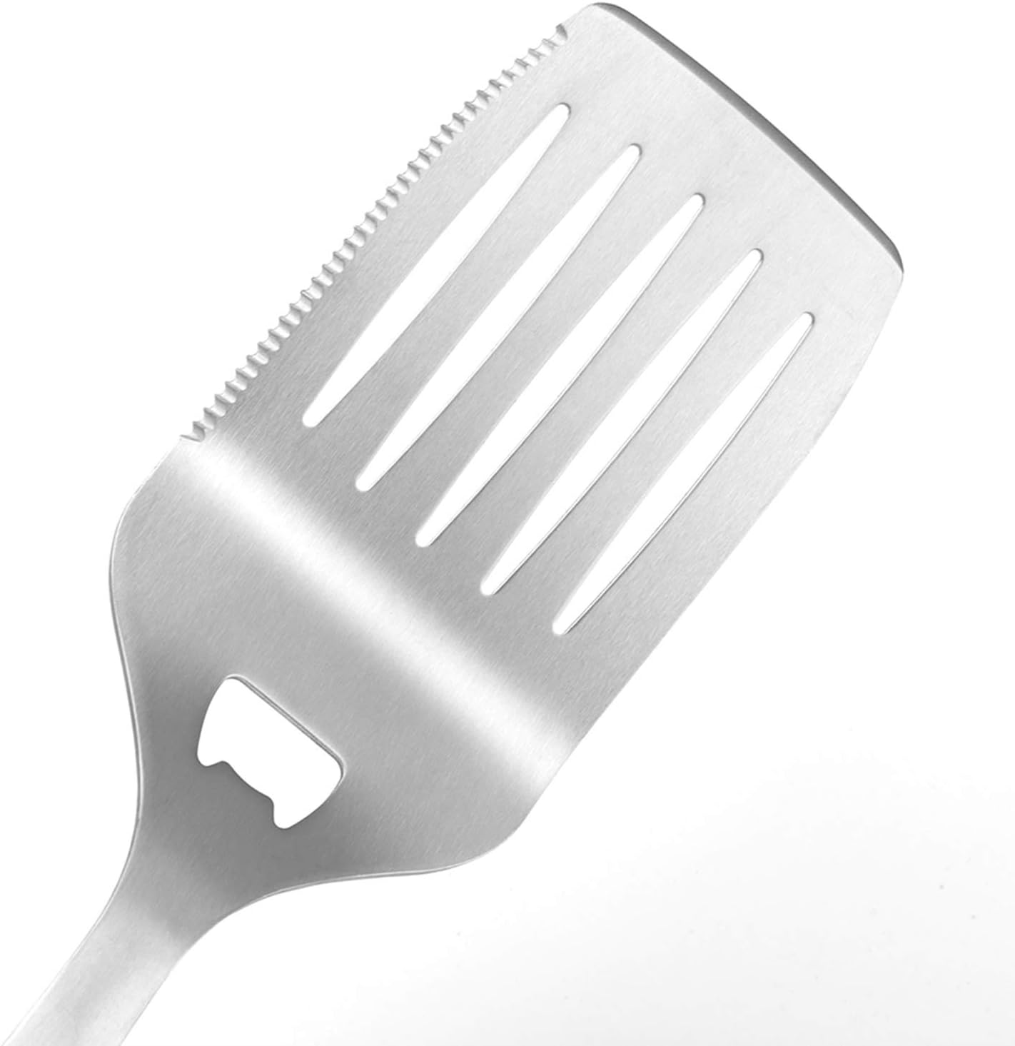 Z GRILLS Heavy Duty BBQ Grilling Tools Set 18 Inch Stainless Steel Spatula, Fork, Basting Brush & Tongs Barbecue Accessories Kit-Grill Gift for Dad on Father’s Day Birthday : Garden & Outdoor