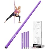 ArkPack Yoga Stick,5FT Detachable Stretching Stick Stainless Steel Mobility Stick Exercise Pilates for Stretching,Posture Correction,Flexibility,Balance,Fitness,Physical Shoulder &amp; Back Relaxation