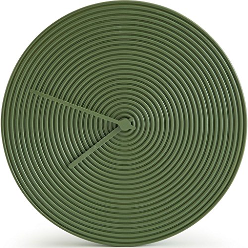 Atipico Ring Ceramic Geometric Wall Clock - Green Wall Clock