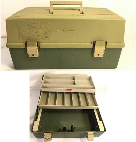 vintage plano tackle box