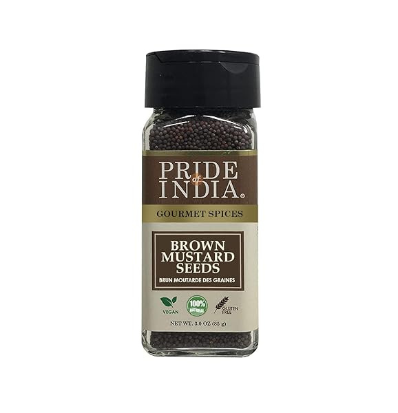 PRIDE OF INDIA – BROWN MUSTARD SEED WHOLE...