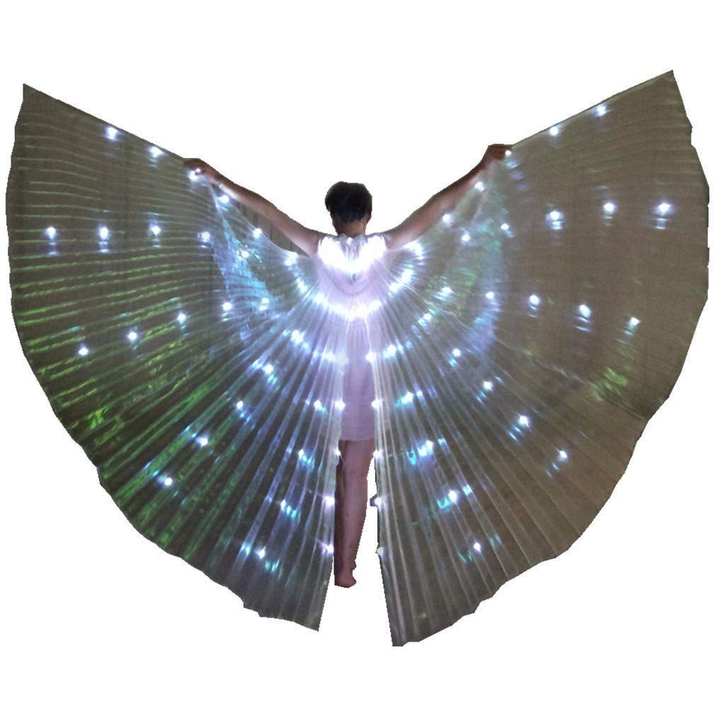 Belly Dance LED Isis Wings Egyptian Club Light Up Show Ali LED Isis
