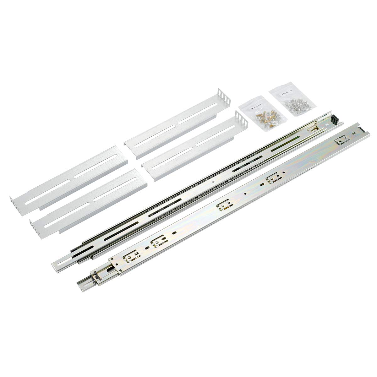 Codegen RK-26 Rail Kits for 1U, 2U, 3U and 4U Rackmounts,Silver