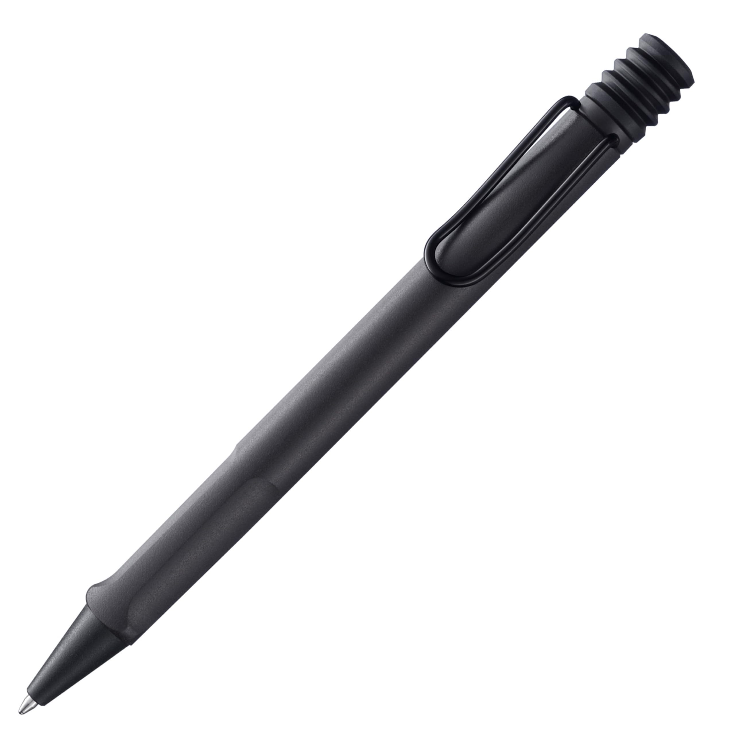 Lamy safari umbra - Ballpoint Pen with ergonomic grip & line width M - for pleasant long writing - made of robust ASA plastic – including large capacity refill M 16 in black