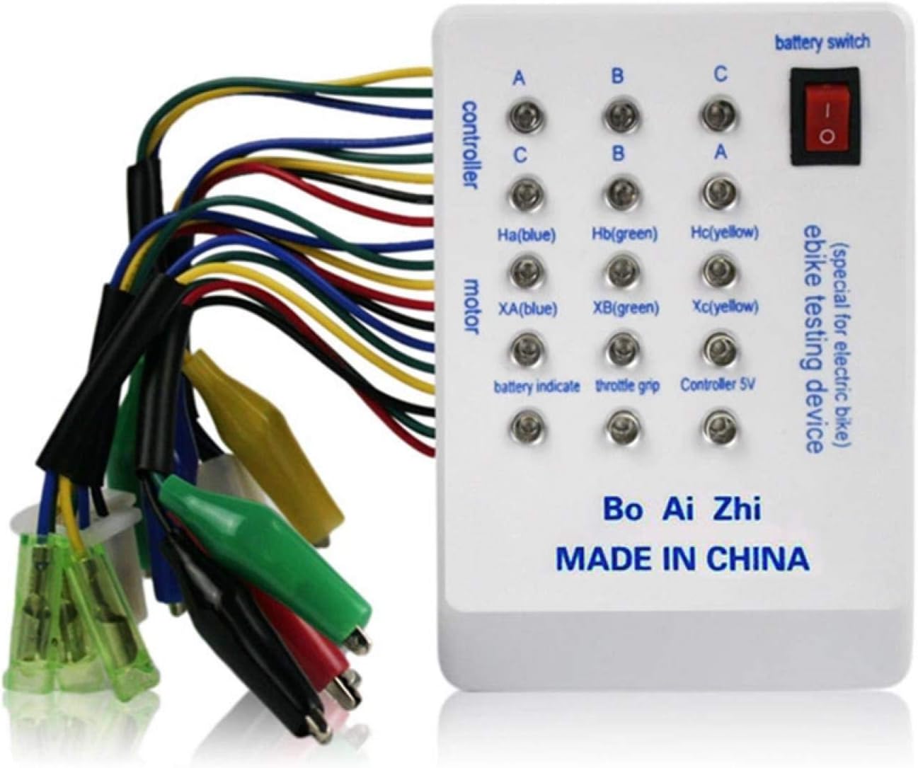 EBike Tester, 24V 36V 48V 60V 72V Ebike Scooter Brushless