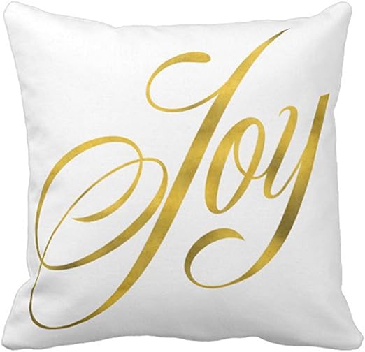Amazon Com Ashasds Joy Faux Gold Foil Christmas Script Lettering