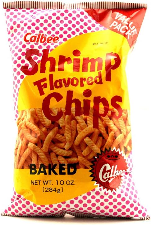 Shrimp Flavored Chips (Baked) - 8oz (Pack of 6)